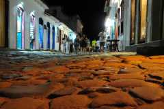 centro histórico, Paraty a noite / at night